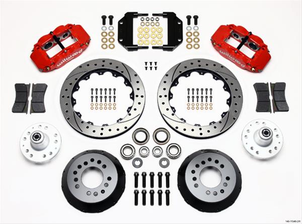 Wilwood Forged Narrow Superlite 6R Big Brake Front Brake Kits 140-11548-DR