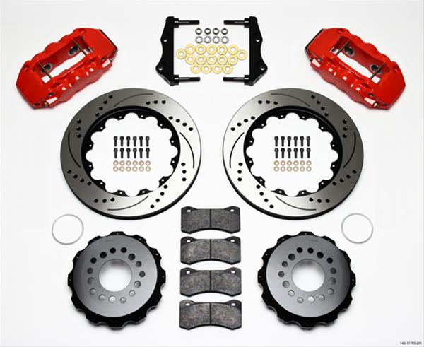 Wilwood AERO4 Big Brake Rear Brake Kits 140-11765-DR
