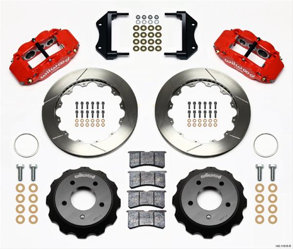 Wilwood Forged Narrow Superlite 6R Big Brake Front Brake Kits 140-11918-R