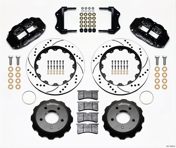 Wilwood Forged Narrow Superlite 6R Big Brake Front Brake Kits 140-11919-D