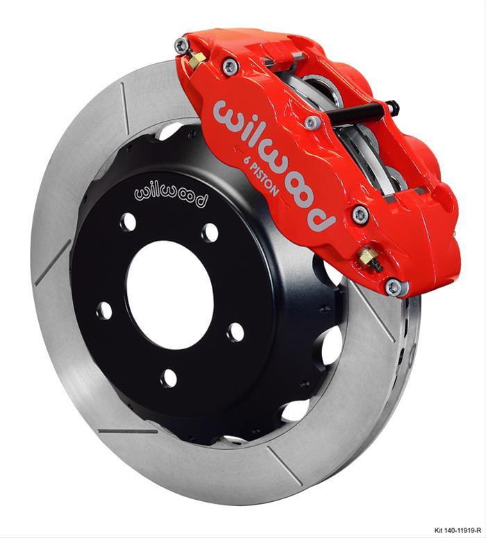 Wilwood Forged Narrow Superlite 6R Big Brake Front Brake Kits 140-11919-R