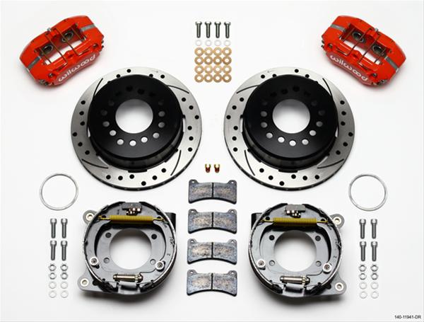 Wilwood Forged DynaPro Low-Profile Rear Parking Brake Kits 140-11941-DR