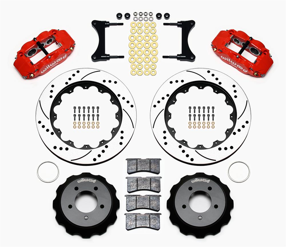 Wilwood Forged Narrow Superlite 6R Big Brake Front Brake Kits 140-11964-DR