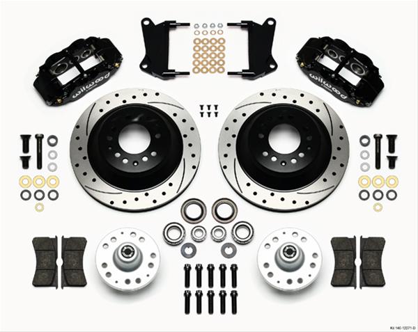 Wilwood Forged Narrow Superlite 6R Big Brake Front Brake Kits 140-12271-D