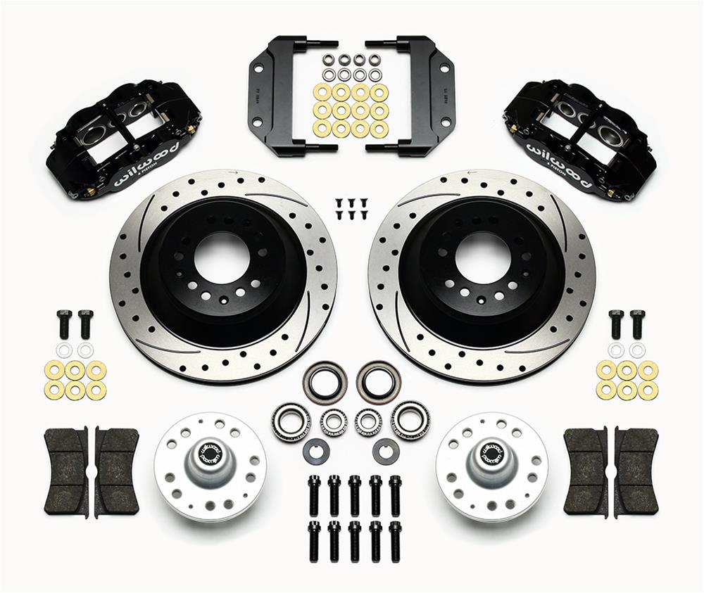 Wilwood Forged Narrow Superlite 6R Big Brake Front Brake Kits 140-12272-D