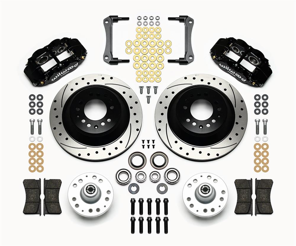 Wilwood Forged Narrow Superlite 6R Big Brake Front Brake Kits 140-12278-D