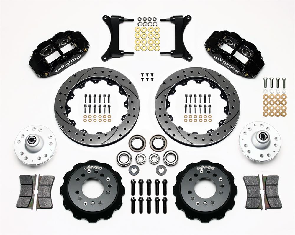 Wilwood Forged Narrow Superlite 6R Big Brake Front Brake Kits 140-12298-D