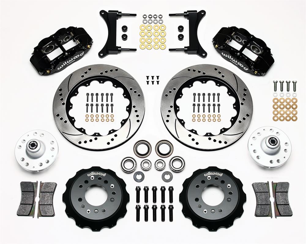 Wilwood Forged Narrow Superlite 6R Big Brake Front Brake Kits 140-12299-D