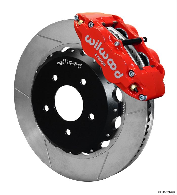 Wilwood Forged Narrow Superlite 4R Big Brake Front Brake Kits 140-12440-R