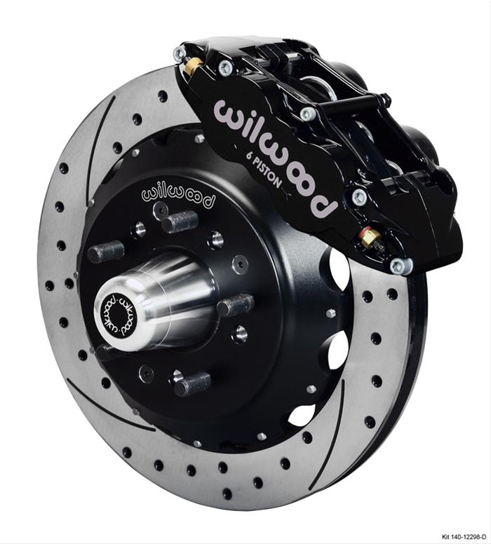 Wilwood Forged Narrow Superlite 6R Big Brake Front Brake Kits 140-12460-D