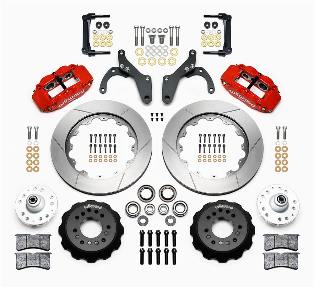 Wilwood Forged Narrow Superlite 6R Big Brake Front Brake Kits 140-12465-R