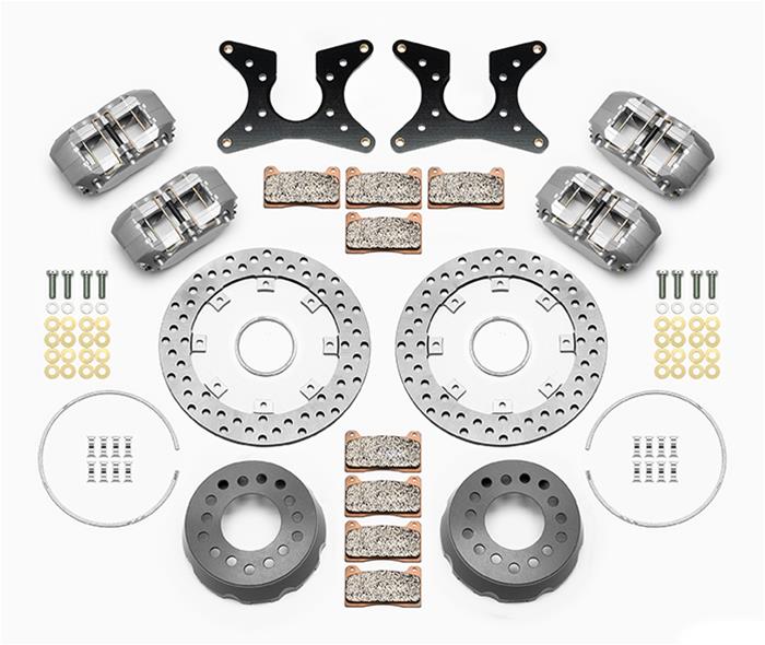 Wilwood DynaPro Dual SA Lug Drive Dynamic Rear Drag Brake Kits 140-12552-D