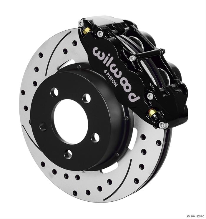 Wilwood Forged Narrow Superlite 4R Big Brake Front Brake Kits 140-12576-D
