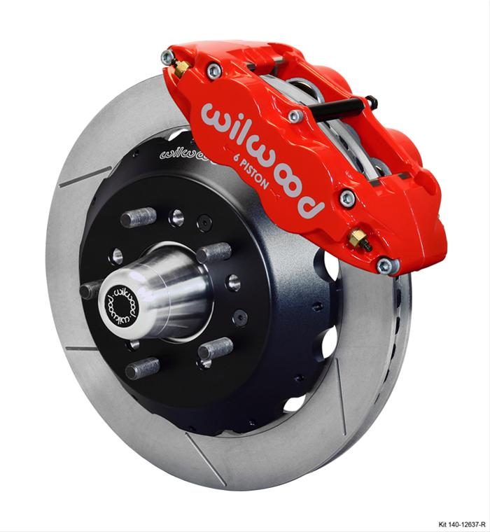 Wilwood Forged Narrow Superlite 6R Big Brake Front Brake Kits 140-12638-R