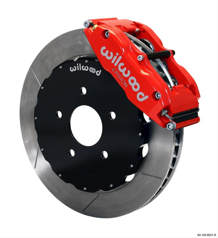 Wilwood Forged Narrow Superlite 6R Big Brake Front Brake Kits 140-12789-R