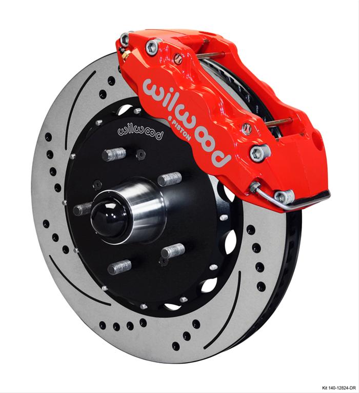 Wilwood AERO6 Big Brake Truck Front Brake Kits 140-12824-DR