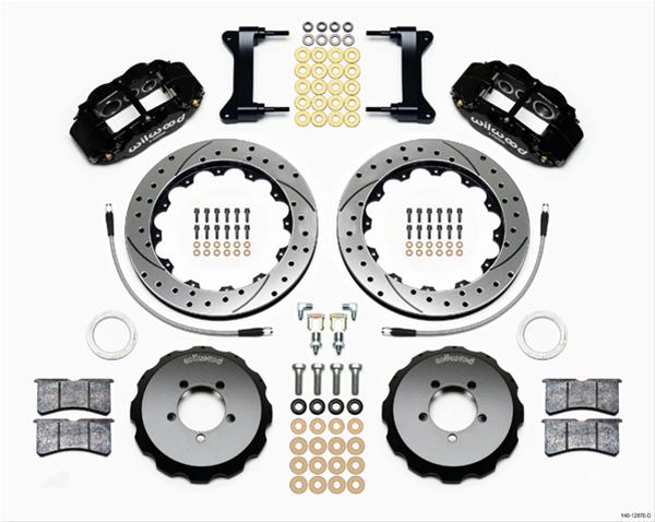 Wilwood Forged Narrow Superlite 6R Big Brake Front Brake Kits 140-12870-D