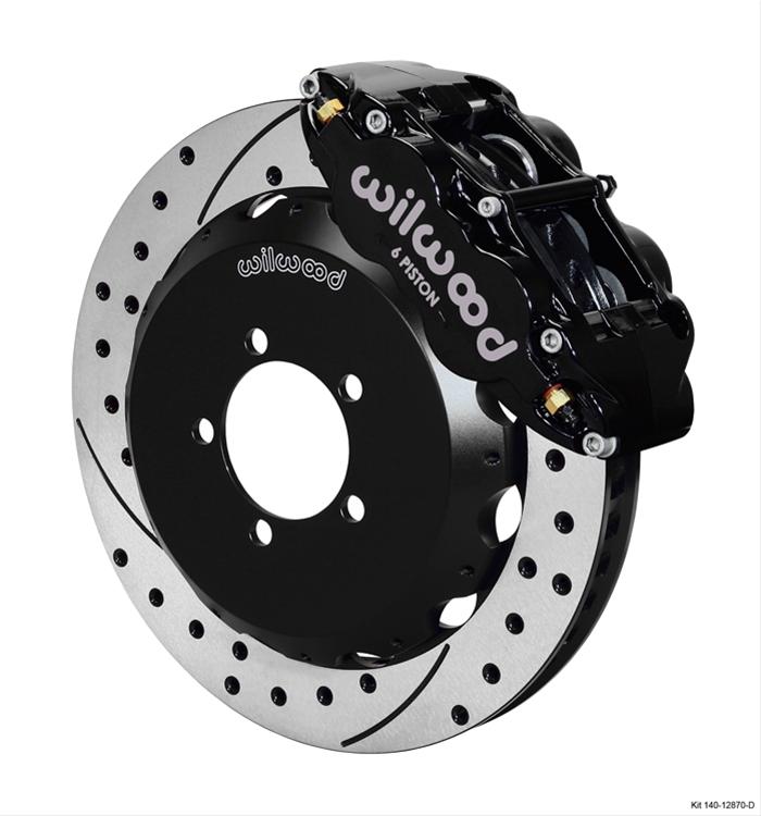 Wilwood Forged Narrow Superlite 6R Big Brake Front Brake Kits 140-12870-D