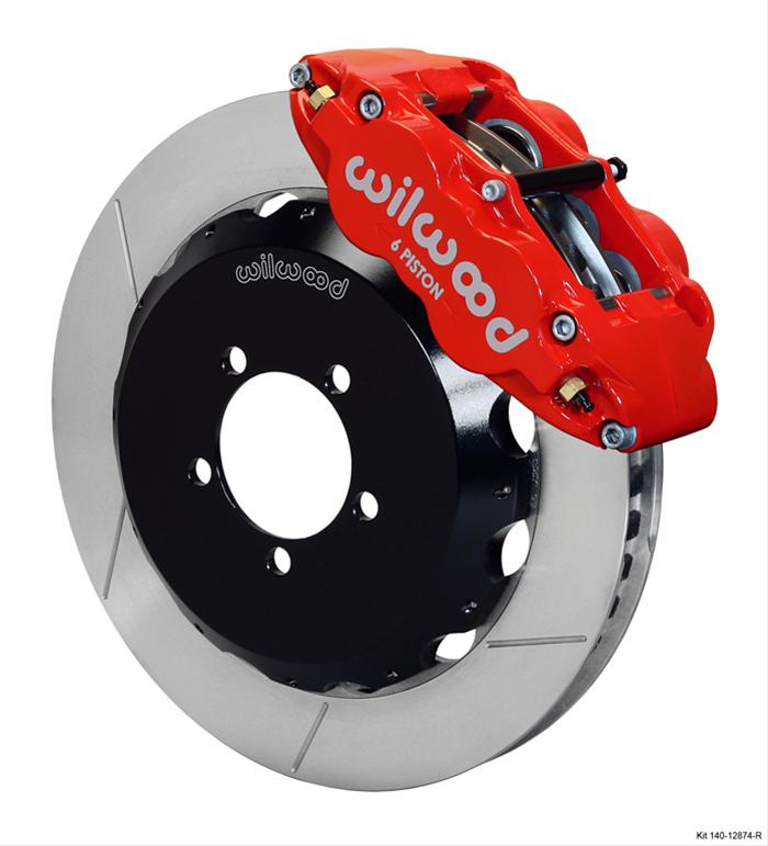 Wilwood Forged Narrow Superlite 6R Big Brake Front Brake Kits 140-12874-R