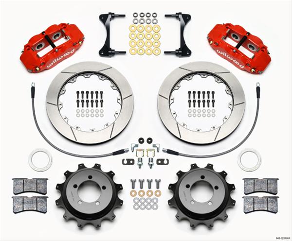 Wilwood Forged Narrow Superlite 4R Big Brake Rear Parking Brake Kits 140-12878-R