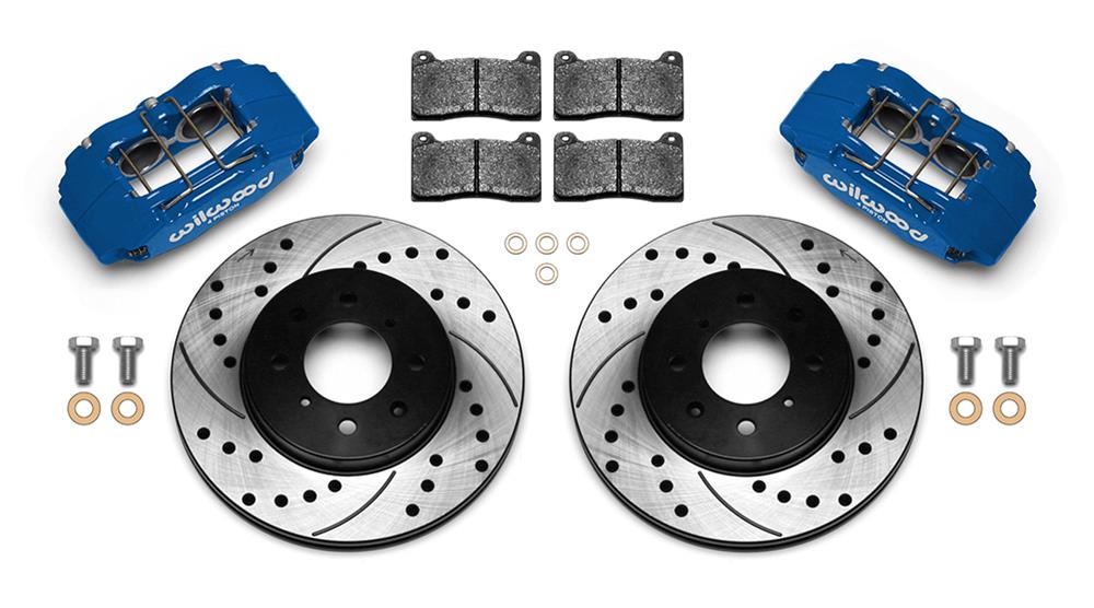 Wilwood Forged DPHA Front Caliper and Rotor Kits 140-12996-DCB