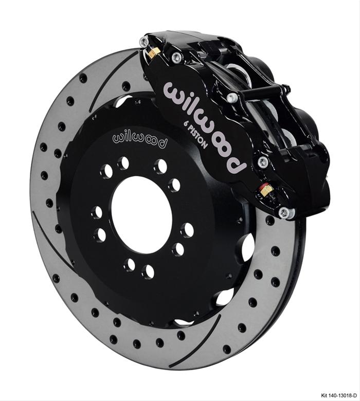 Wilwood Forged Narrow Superlite 6R Big Brake Front Brake Kits 140-13018-D