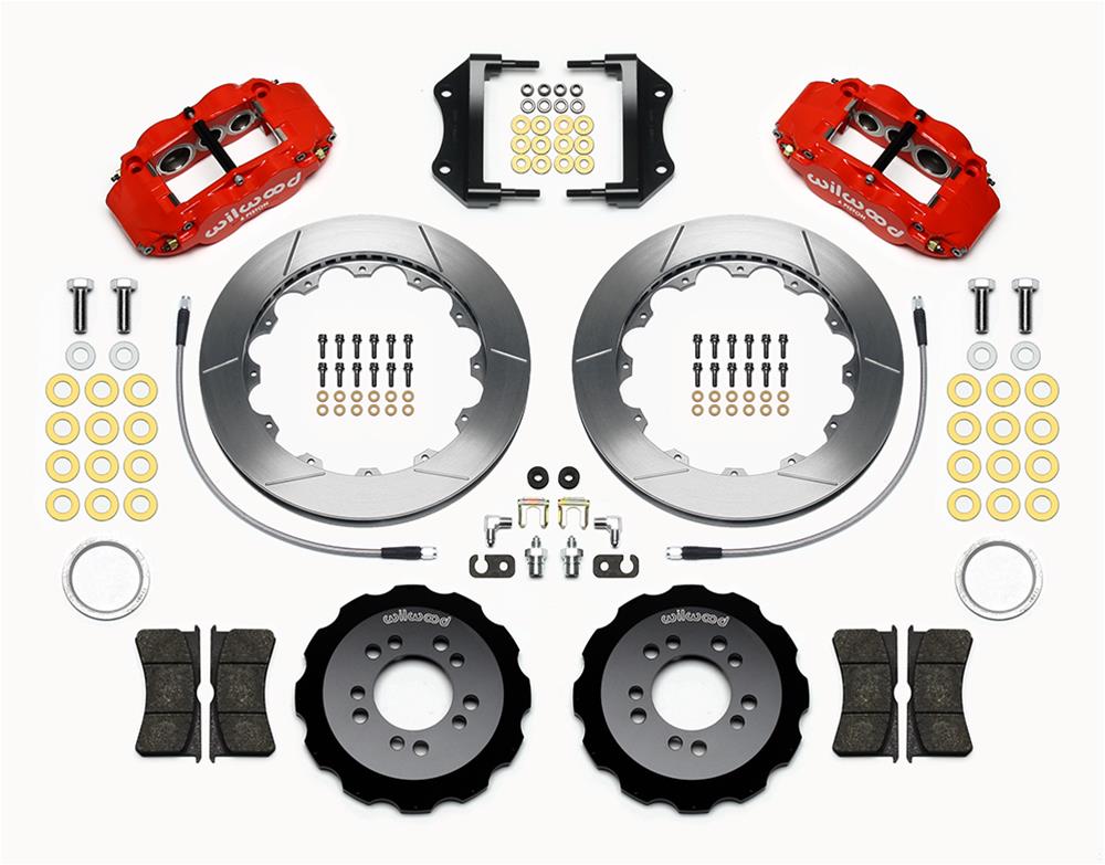 Wilwood Forged Narrow Superlite 6R Big Brake Front Brake Kits 140-13018-R