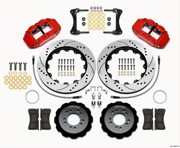 Wilwood Forged Narrow Superlite 6R Big Brake Front Brake Kits 140-13044-DR