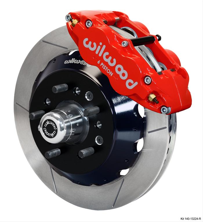 Wilwood Forged Narrow Superlite 6R Big Brake Front Brake Kits 140-13224-R