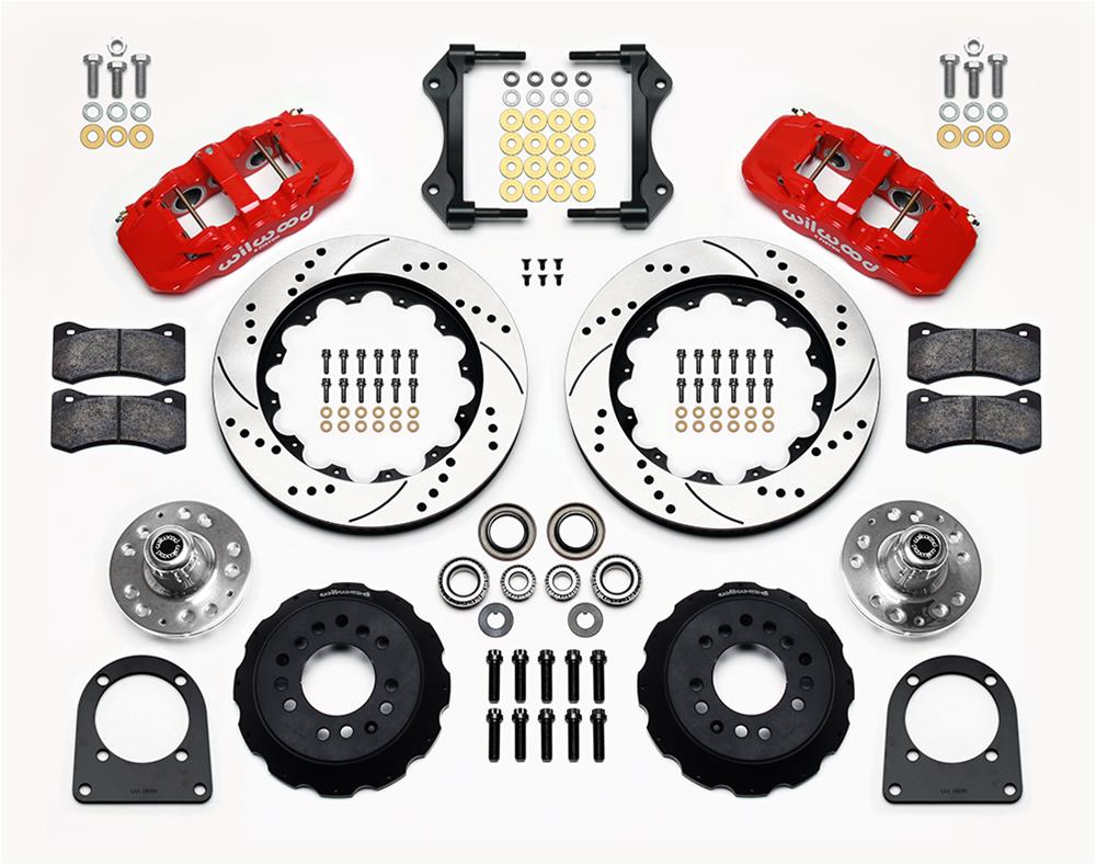 Wilwood AERO6 Big Brake Front Brake Kits 140-13226-DR