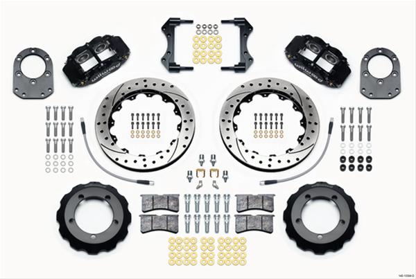 Wilwood Forged Narrow Superlite 6R Big Brake Front Brake Kits 140-13304-D