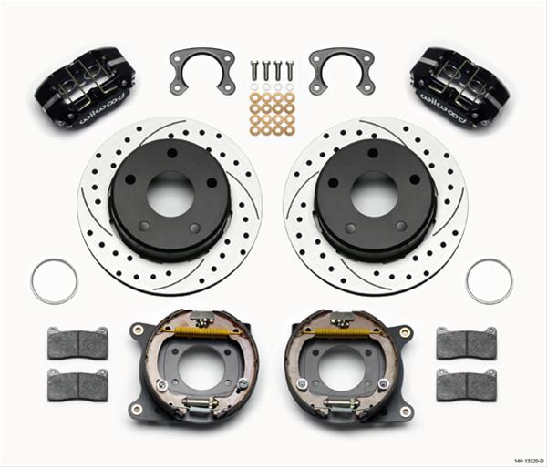 Wilwood DynaPro Lug-Mount Rear Parking Brake Kits 140-13320-D