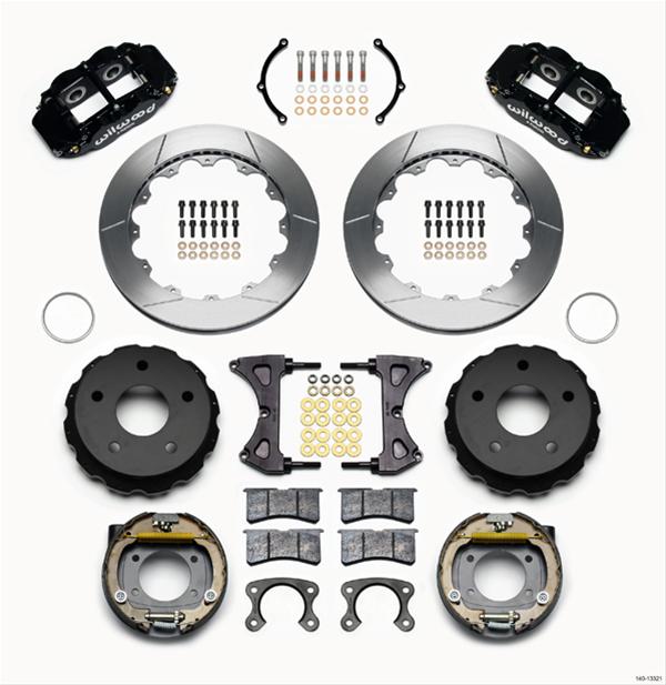 Wilwood Forged Narrow Superlite 4R Big Brake Rear Parking Brake Kits 140-13321