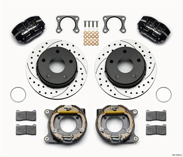 Wilwood DynaPro Lug-Mount Rear Parking Brake Kits 140-13322-D