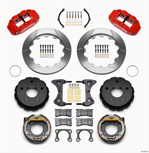 Wilwood Forged Narrow Superlite 4R Big Brake Rear Parking Brake Kits 140-13323-R