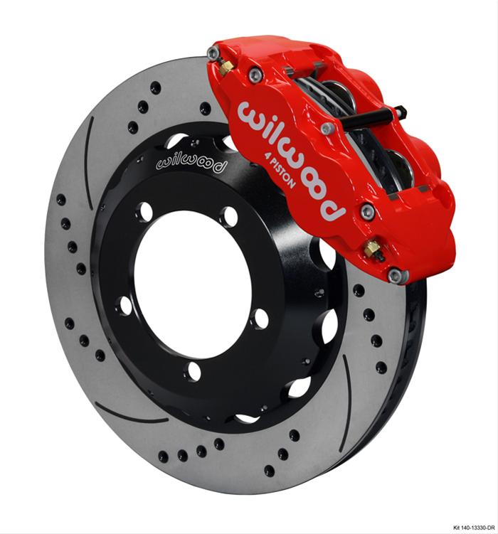 Wilwood Forged Narrow Superlite 6R Big Brake Front Brake Kits 140-13330-DR
