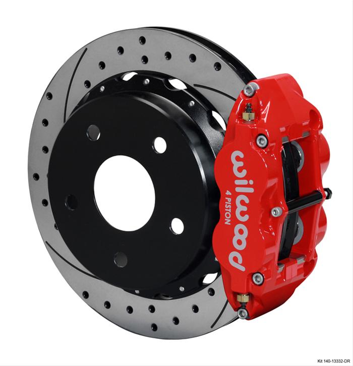 Wilwood Forged Narrow Superlite 4R Big Brake Rear Parking Brake Kits 140-13332-DR