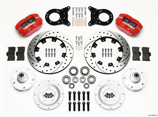 Wilwood DynaPro Dust-Boot Big Brake Front Brake Kits 140-13344-DR