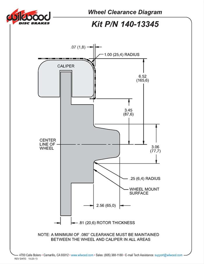 Wilwood DynaPro Dust-Boot Pro Series Front Brake Kits 140-13345