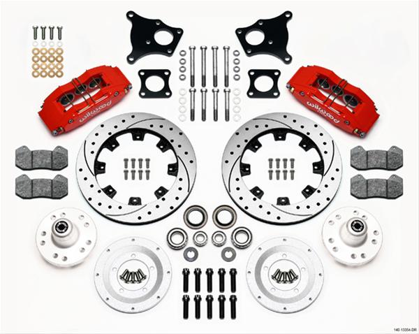 Wilwood Forged DynaPro 6 Big Brake Front Brake Kits 140-13554-DR