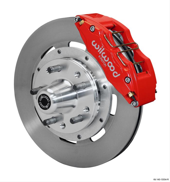 Wilwood Forged DynaPro 6 Big Brake Front Brake Kits 140-13554-R
