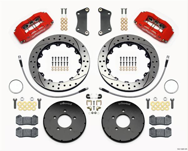 Wilwood Forged DynaPro 6 Big Brake Front Brake Kits 140-13581-DR