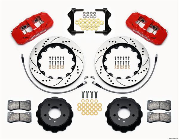 Wilwood AERO6 Big Brake Front Brake Kits 140-13582-DR