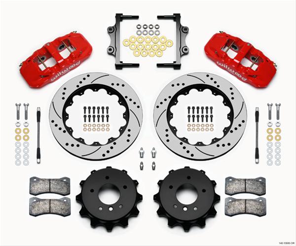 Wilwood AERO4 Big Brake Rear Brake Kits 140-13583-DR
