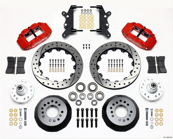Wilwood Forged Narrow Superlite 6R Big Brake Front Brake Kits 140-13630-DR