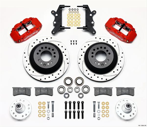 Wilwood Forged Narrow Superlite 6R Big Brake Front Brake Kits 140-13654-DR