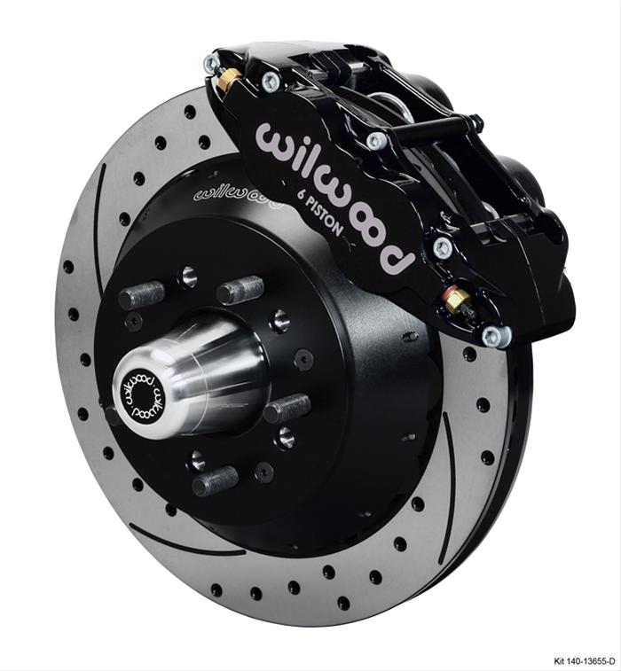 Wilwood Forged Narrow Superlite 6R Big Brake Front Brake Kits 140-13655-D