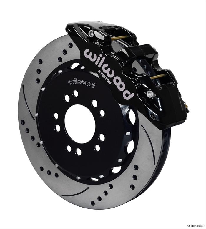 Wilwood AERO6 Racing Big Brake Front Brake Kits 140-13685-D