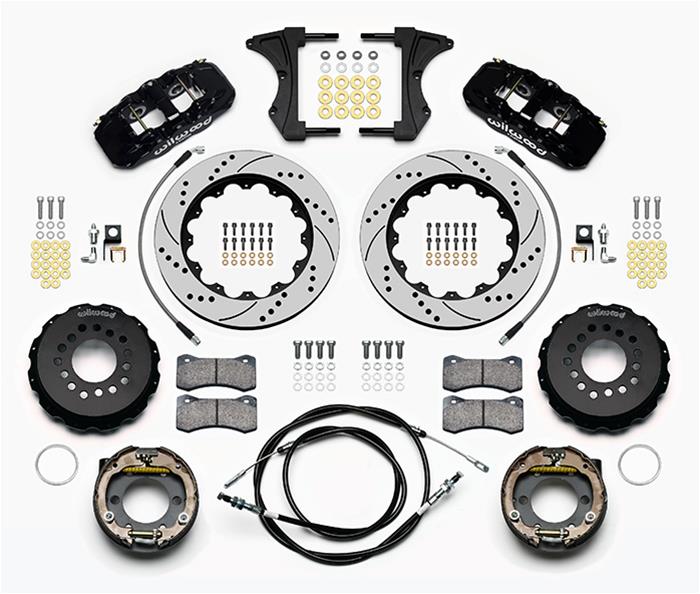 Wilwood AERO4 Big Brake Rear Parking Brake Kits 140-13686-D