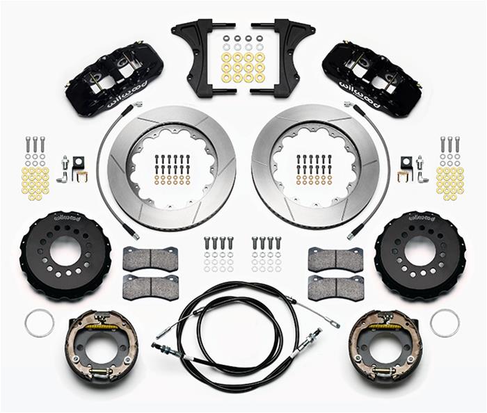 Wilwood AERO4 Big Brake Rear Parking Brake Kits 140-13686
